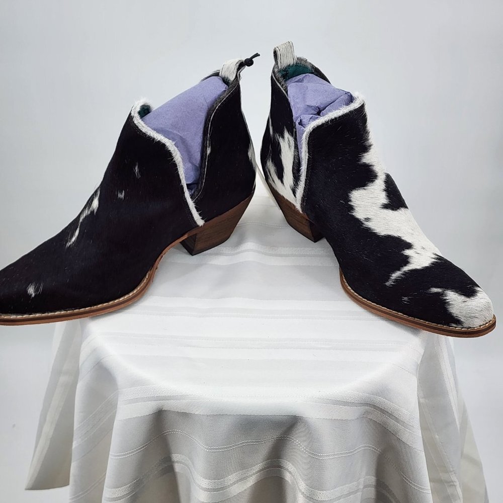 MYRA BAG Sunset Bloom Hair On Shortie Split  Cowboy Boots  6-11 NWT - Picture 8 of 9